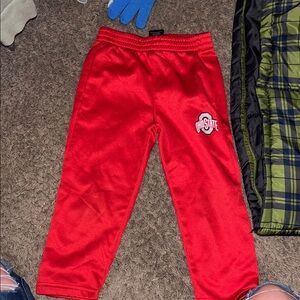 Ohio state!! Kids Red Sweatpants